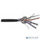 Кабель информационный Lanmaster LAN-5EFTP-OUT кат.5е F/UTP общий экран 4X2X24AWG PE внешний 305м черный