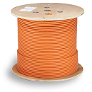 Cabeus STP-4P-Cat.6a-SOLID-IN-LSZH Кабель витая пара экранированная STP (U/FTP), категория 6a (10GBE), 4 пары, (23 AWG), одножильный (solid), каждая