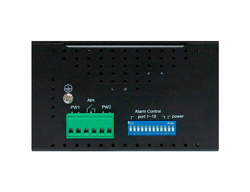 Промышленный PoE коммутатор Gigabit Ethernet OSNOVO SW-80822/IR Промышленный PoE коммутатор Gigabit Ethernet на 10 портов. Порты: 2 x GE (10/100/1000B