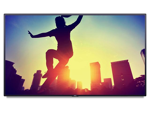 NEC 40" V404 Bk/Bk (24/7; S-PVA; 16:9; 500cd/m2; 4000:1; 8ms; 1920x1080; 178/178; OPS slot-in PC; CM Slot; MediaPlayer; VideoIN: 1хVGA,2xDP(HDCP),1xDV