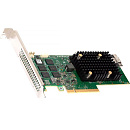 Контроллер LSI Контроллер/ MegaRAID SAS 9560-8I SGL (8-Port Int., 12Gb/s SAS/SATA/PCIe (NVMe), PCIe 4.0, 4GB DDR4)
