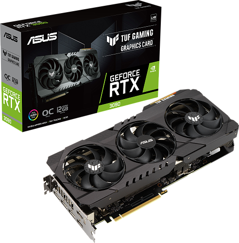 Видеокарта/ TUF-RTX3080-O12G-GAMING