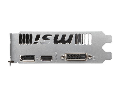 MSI GeForce GTX 1050 Ti 4GT OCV1 VER 10 PCI-E/GEFORCE GTX 1050 TI 4GT OCV1/DL-DVI-D/HDMI/DP/ATX/DUAL FAN/OC/4G