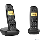 Телефонный аппарат GIGASET A270 DUO BLACK