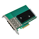 Сетевая карта Intel Celeron Сетевой адаптер PCIE 10GB QUAD PORT X722-DA4 X722DA4FH INTEL