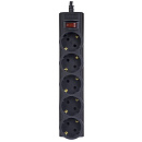 Perfeo Сетевой фильтр "POWERX", PF_A4718 (5,0м, 5 розеток, черный)