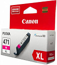 Картридж струйный Canon CLI-471XLM 0348C001 пурпурный для Canon Pixma MG5740/MG6840/MG7740