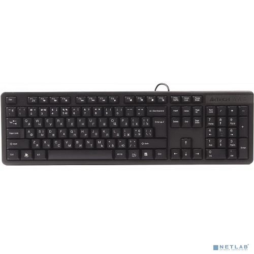 Клавиатура A4Tech KK-3 черный USB [1530244]