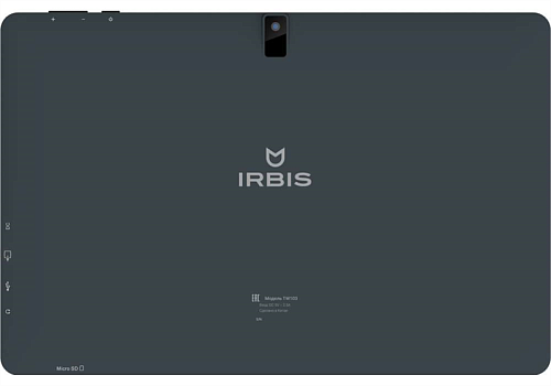 IRBIS TW104 10.1" 2 IN 1 with black color,CPU:Z8300,10.1"LCD 800*1280 IPS, 4+64GB, camera:0.3MP +2.0MP, 5300mha battery, back cover with normal oil p