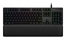 Клавиатура Logitech G513 Carbon Linear Switch механическая черный USB Multimedia for gamer LED (подставка для запястий)