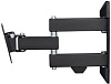 Кронштейн для телевизора Hama H-118112 черный 10"-26" макс.20кг настенный поворот и наклон