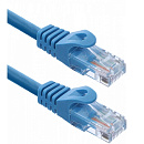 Кабель ACD Патч-корд ACD-LPU5E-50L |ACD-LPU5E-50L| Cat5e UTP 24AWG 4Pair, 7/0.18мм CCA Синий, 5.0м, (741647)