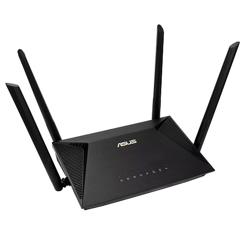 Маршрутизатор ASUS RT-AX53U WiFi 6 3x1G USB 1201+574Mbps 5GHz/2.4GHz (90IG06P0-MO3510) (059875)