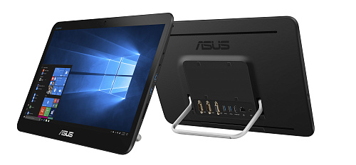 Моноблок ASUS V161GAT-BD050DC Touch 15.6"(1366x768)/Touch/Intel Celeron N4020(1.1Ghz)/4096Mb/1000Gb/noDVD/Int:Intel HD/Cam/BT/WiFi/war 1y/2kg/black