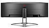 49" AOC AG493UCX Curved 1800R 5120x1440 120Гц VA LED 32:9 4ms 2*HDMI DP USB-C/4xUSB3.2 80M:1 3000:1 178/178 550cd Tilt HAS Swivel Speakers 2*5w Black