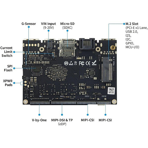 Одноплатный компьютер Khadas New VIM4