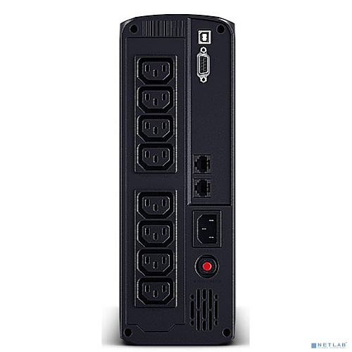 CyberPower VP1200EILCD ИБП {Line-Interactive, Tower, 1200VA/720W USB/RS-232/RJ11/45 (4 + 4 IEC С13), 12В/7,2 Ач х 2}