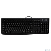 920-002506 Logitech Клавиатура K120 Black USB EER оригинальная заводская гравировка RU/LAT