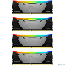Память оперативная/ Kingston 32GB 3200MHz DDR4 CL16 DIMM (Kit of 4) FURY Renegade RGB