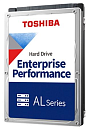 Жесткий диск TOSHIBA Enterprise HDD 2.5" SAS 900Gb, 10000rpm, 128MB buffer AL15SEB090N, 1 year