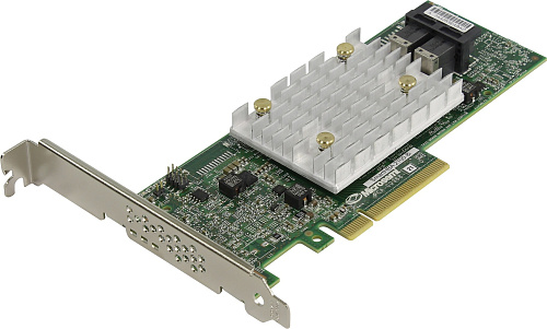 Контроллер ADAPTEC жестких дисков Microsemi SmartHBA 2100-8i Single,8 internal ports,PCIe Gen3 ,x8,RAID 0/1/10/5,FlexConfig,