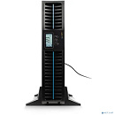 Источник бесперебойного питания SMARTWATT UPS DATA PRO COMBO 1kVA Онлайн, мощность 1000/900 ВА/Вт, стоечный/напольный, LCD дисплей, управляемые розетк