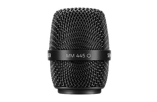 Капсюль [508830] Sennheiser [MM 445] Динамический микрофонный для ручных передатчиков. Супер-кардиоида. Цвет черный.