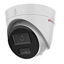 Видеокамера IP уличная,купольная,объектив 2.8мм,подсветка 30м Hiwatch 8Мп IP-камера c микрофоном;1/2.7''CMOS;f2.8мм;0.01Лк@F2.0; H.265+/H.264+/MJPEG,