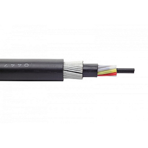 EUROLAN 39L-30-24-12BL Модульный волоконно-оптический кабель L04-FG с центральным силовым элементом, с броней из стеклопластиковых прутков, 24x50/125