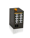 Неуправляемый коммутатор c 2 слотами 100Base-X SFP, 16 портами 10/100Base-T(X) (разъем RJ45), два входа питания 18-30 В перем. или 12-48 В пост., ра
