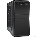 Exegate EX284026RUS Корпус Minitower BA-202 Black, mATX, <AA350, 80mm>, 2*USB, Audio