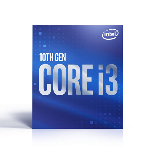Боксовый процессор CPU LGA1200 Intel Core i3-10100F (Comet Lake, 4C/8T, 3.6/4.3GHz, 6MB, 65/90W) BOX, Cooler