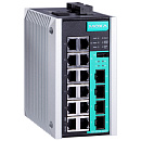 Коммутатор 12 x 10/100/1000BaseTX, 4 x 100/1000Base SFP, с расширенным диапазоном температур