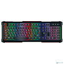 Oklick 717G черный/серый USB Multimedia LED [476395]