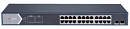 Коммутатор HIKVISION DS-3E1526P-EI 24G 2SFP 24PoE+ 370W управляемый