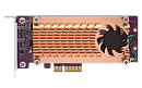 Карта расширения 2 слота M.2 22110/2280 SATA SSD. Интерфейс PCIe Gen2 x2.