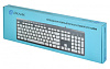 Клавиатура Оклик 480M черный/серый USB slim Multimedia (1067199)