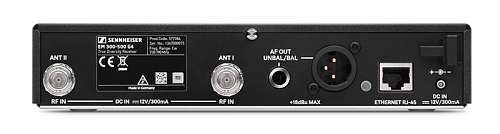 Sennheiser EM 300-500 G4-AW+ Рэковый приемник, 470-558 МГц, 32 канала.
