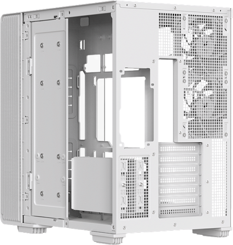 корпус Formula V Line Crystal Z7 PA White, ATX, TYPE-C*1, USB3.0*1, Front+Side Glass, SIDE 3x PERFORMANCE ARGB, REAR 2x PERFORMANCE ARGB
