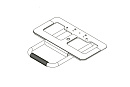 Адаптер Kramer Electronics [K-Bar Camera Bracket] для закрепления устройства K-Bar на верхней части экрана