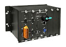 Контроллер на базе процессора Cortex-A8 1 ГГц, 512 Мб DDR3 SDRAM, 256 Мб Flash, 1 x RS-232, 2 x RS-232/485, 1 x RS-485, 2 x Ethernet (RJ-45), 2 x USB