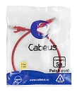 Cabeus PC-UTP-RJ45-Cat.5e-0.5m-RD Патч-корд U/UTP, категория 5е, 2xRJ45/8p8c, неэкранированный, красный, PVC, 0.5м