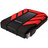 Жесткий диск A-DATA Portable HDD 1Tb HD710 AHD710P-1TU31-CRD {USB 3.1, 2.5", Black-Red}