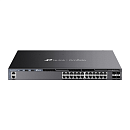 Коммутатор TP-Link SG6428XHP, Omada 24-PortGigabit Stackable L3 Managed PoE+ Switch with 4 10GE SFP+ Slots