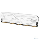 Модуль памяти DDR4 Netac Shadow III 8GB 3200MHz CL16 1.35V / NTSHD4P32SP-08W / White / with radiator