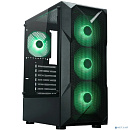 XASTRA Корпус A304 4ARGB-C6 Black ATX/Mesh/half-size TG/4x120mm ARGB FC fans/Argb+PWM HUB 6port/ A304-4FC12A-C6
