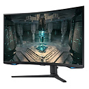 Монитор Samsung 32" Odyssey G6 S32BG650EI черный VA LED 16:9 HDMI M/M полуматовая HAS Piv 350cd 178гр/178гр 2560x1440 240Hz FreeSync Premium Pro DP WQ