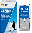 Картридж струйный G&G GG-C9374A серый (130мл) для HP HP Designjet T610, T770, T790eprinter, T1300eprinter, T1100, T1100PS, T1120, T1120PS, T1200, T120