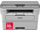 Brother DCP-L2622DW, P/C/S, A4, 34 cтр/мин, 256 МБ, Duplex, ADF50, Wi-Fi, USB, LAN, лоток 250 л., старт.картридж 700 стр. Ex. DCPL2660DWR тонер TN-259