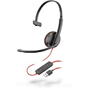 Plantronics 209744-104 Проводная гарнитура BlackWire C3210 USB-A, BLACK
